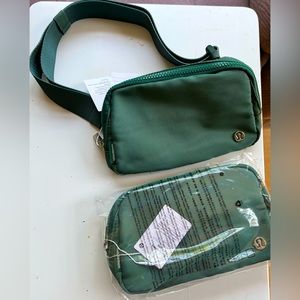 Brand new, tidewater teal, lululemon, everywhere belt bag.